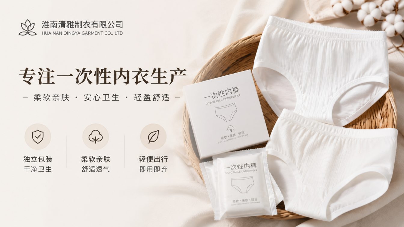 盐城为多渠道提供日抛内衣方案